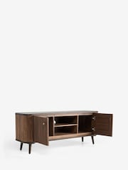 Nina Campbell Dark Mango Wood Leander Up To 55 Inch TV Unit - Image 4 of 4
