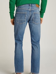 Tommy Hilfiger Blue Denton Faded Straight Leg Jeans - Image 2 of 6