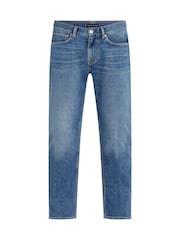 Tommy Hilfiger Blue Denton Faded Straight Leg Jeans - Image 5 of 6