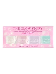 NAILS INC The Glow Story Nail Polish Quad - Image 1 of 5