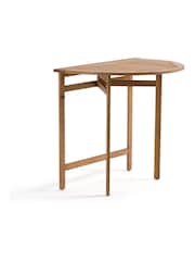 La Redoute Intérieurs Acacia Alata Table and 2 Chair Acacia Balcony Set - Image 3 of 6