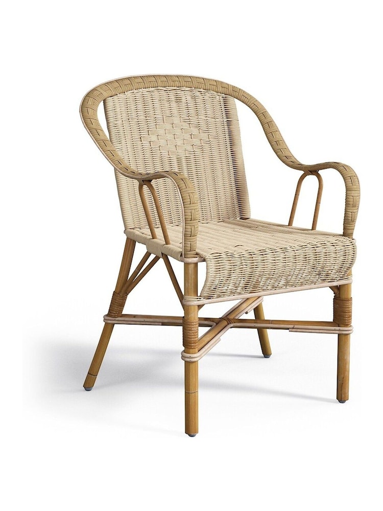 La Redoute Intérieurs Natural Carmel Rattan Garden Armchair - Image 1 of 5