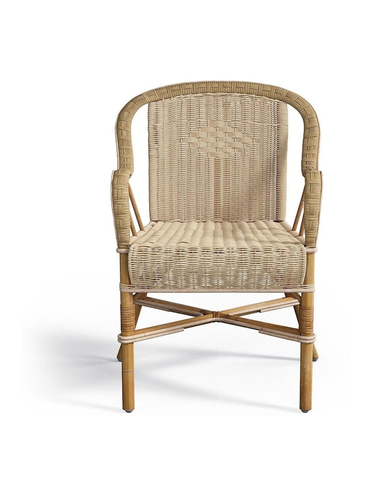 La Redoute Intérieurs Natural Carmel Rattan Garden Armchair - Image 2 of 5