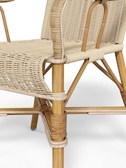 La Redoute Intérieurs Natural Carmel Rattan Garden Armchair - Image 3 of 5