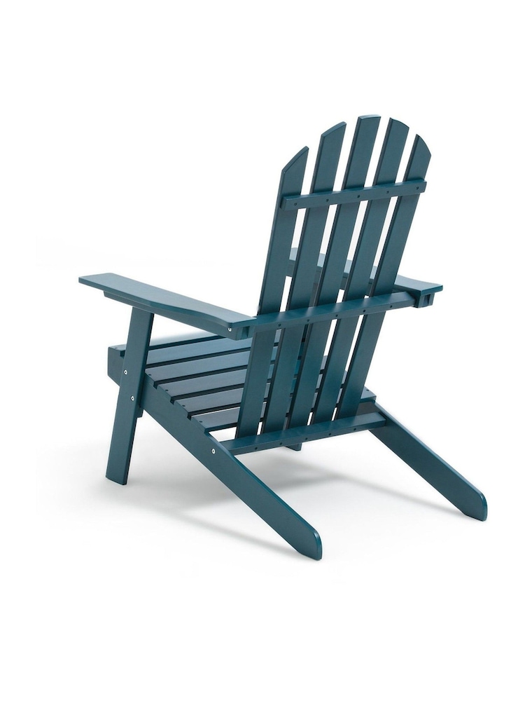 La Redoute Intérieurs Blue Zeda Adirondack Style Garden Armchair - Image 6 of 6 La Redoute Intérieurs Blue Zeda Adirondack Style Garden Armchair - Image 6 of 6