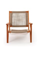 La Redoute Intérieurs Natural Ambel Eucalyptus Sun Lounger - Image 2 of 6