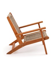 La Redoute Intérieurs Natural Ambel Eucalyptus Sun Lounger - Image 5 of 6