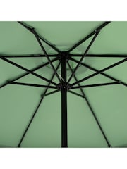 La Redoute Intérieurs Green Sage Lagoa XXL Double Flounce Parasol - Image 5 of 5