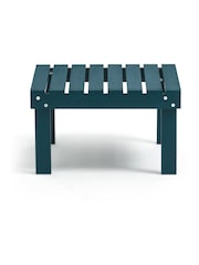 La Redoute Intérieurs Blue Zeda Acacia Footrest and Side Table for Garden and Patio - Image 3 of 6