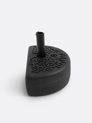 La Redoute Intérieurs Black Taris Balcony Parasol Base 2Kg - Image 3 of 3