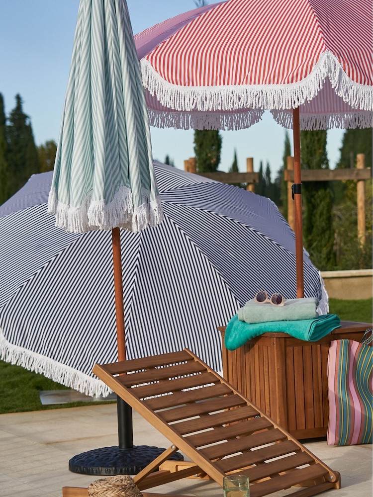 La Redoute Intérieurs Black Britiz Metal Parasol Stand 10.8Kg - Image 1 of 3