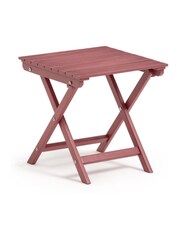 La Redoute Intérieurs Terracotta Zeda Acacia Outdoor Side Table - Image 3 of 5