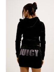 Juicy Couture Black Impact Hoodie - Image 3 of 3