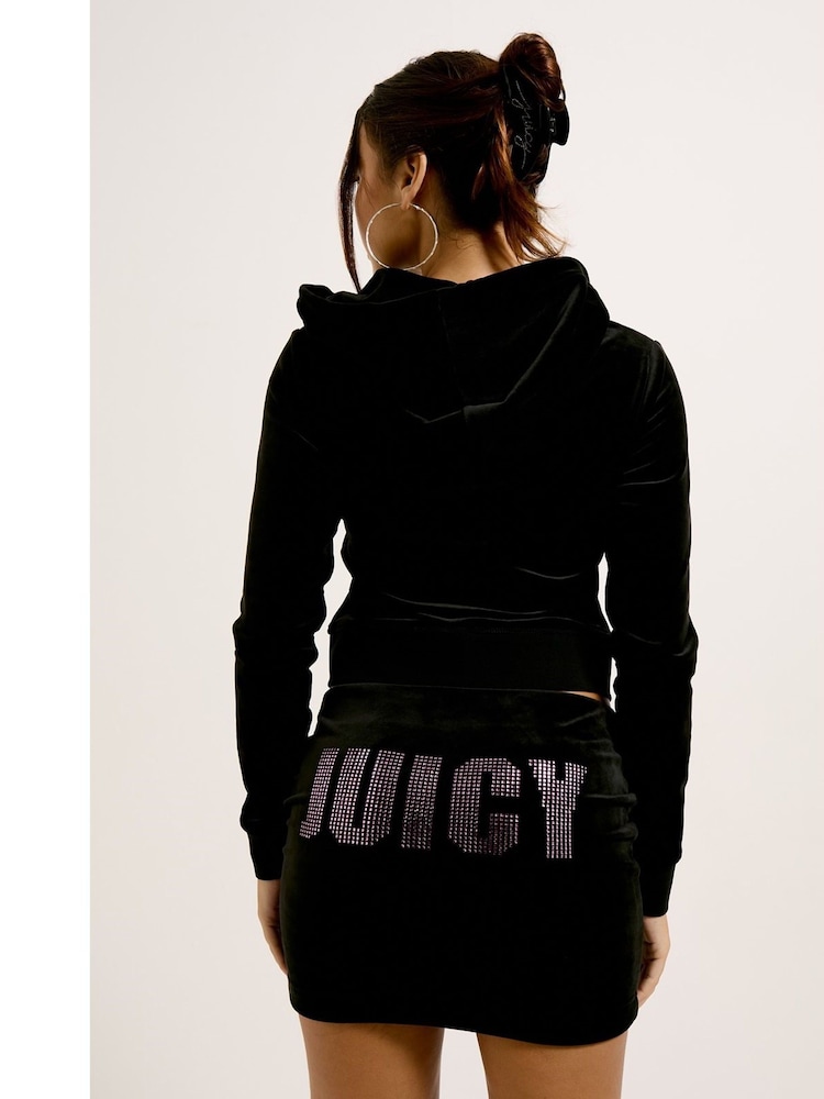 Juicy Couture Black Impact Hoodie - Image 3 of 3