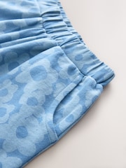 Blue Flower Embellished Barrel Trousers (3mths-7yrs) - Image 6 of 7