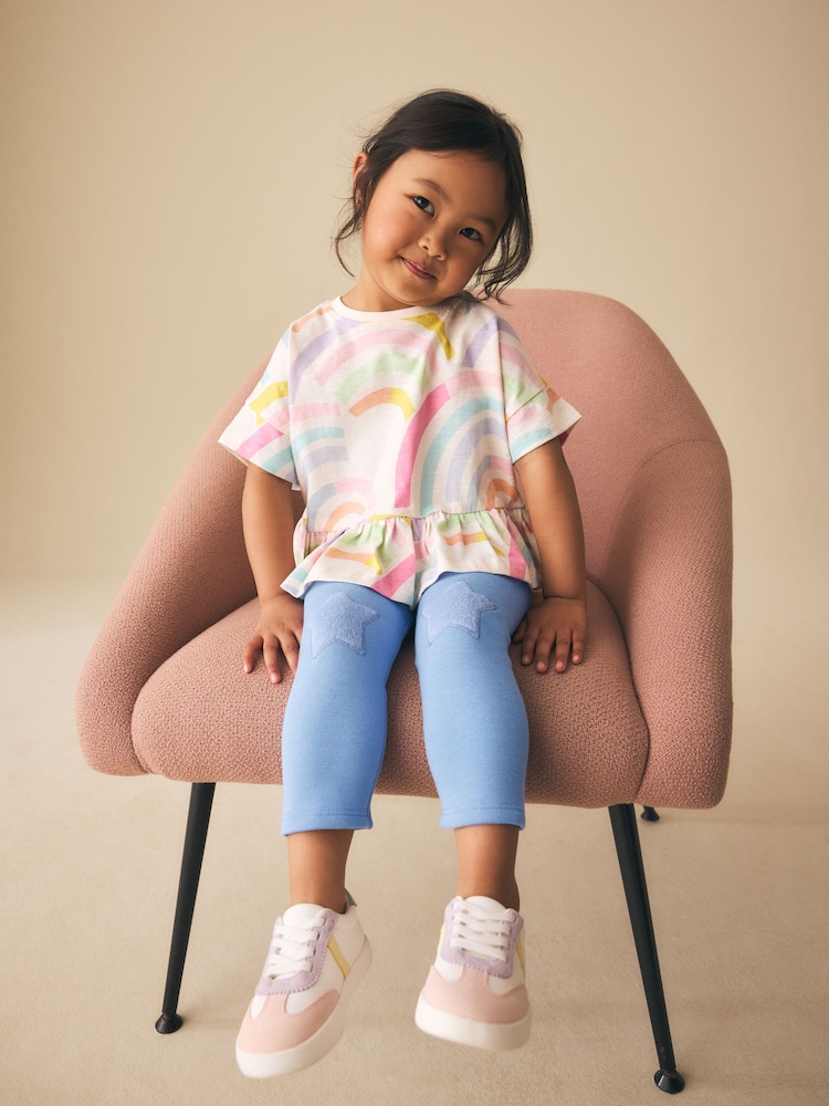 Pale Blue Leggings (3mths-7yrs) - Image 2 of 8