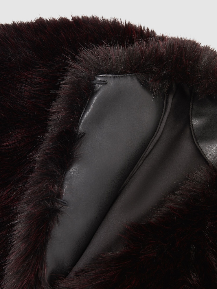 Reiss Burgundy Marco Coat - Image 6 of 6 Reiss Burgundy Marco Coat - Image 6 of 6