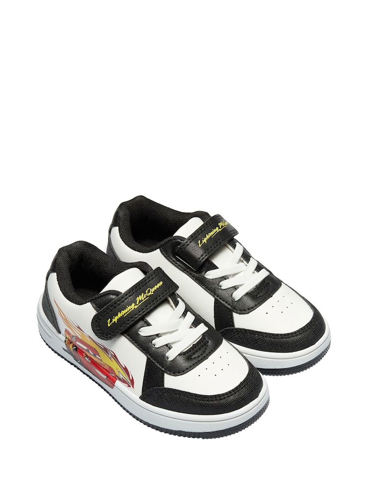 Character White Disney Cars Low Top Trainers - Image 1 of 5