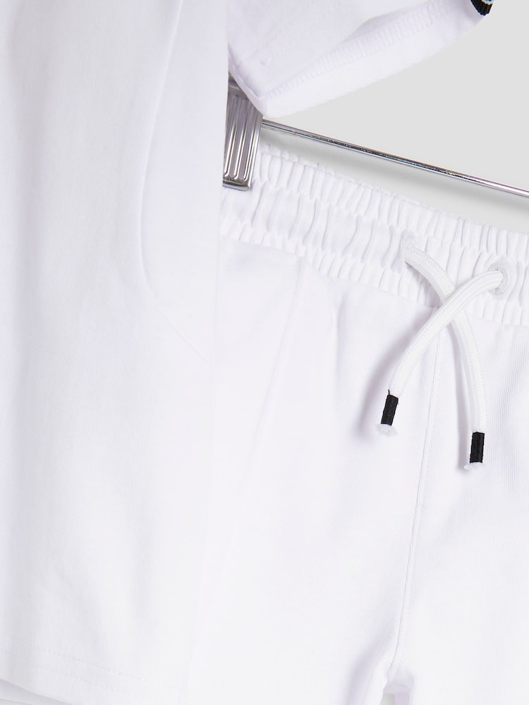 River Island White Boys Taped T-Shirt Set - Image 5 of 5 River Island White Boys Taped T-Shirt Set - Image 5 of 5