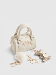 River Island Girls Mini Bowler and Charms Bag - Slika 4 iz 5
