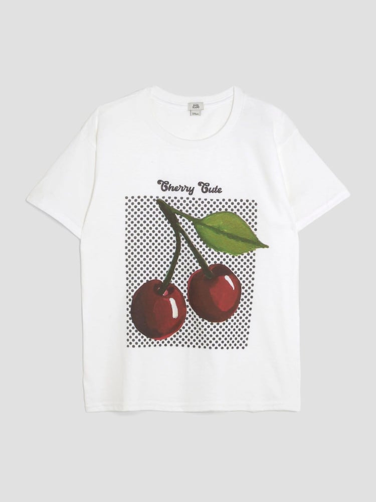 River Island Polka Dot T-Shirt - Imagen 1 de 4