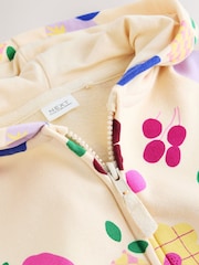 Creme​​​​​​​Obst - Hoodie mit Reißverschluss (3 M.-7 J.) - Bild 6 von 7