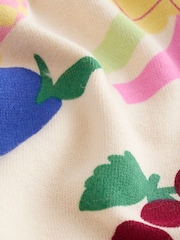 Cream Fruit Sweat Shorts (3mths-7yrs) - Image 4 of 4