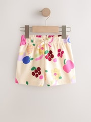 Cream Fruit Sweat Shorts (3mths-7yrs) - Image 5 of 8