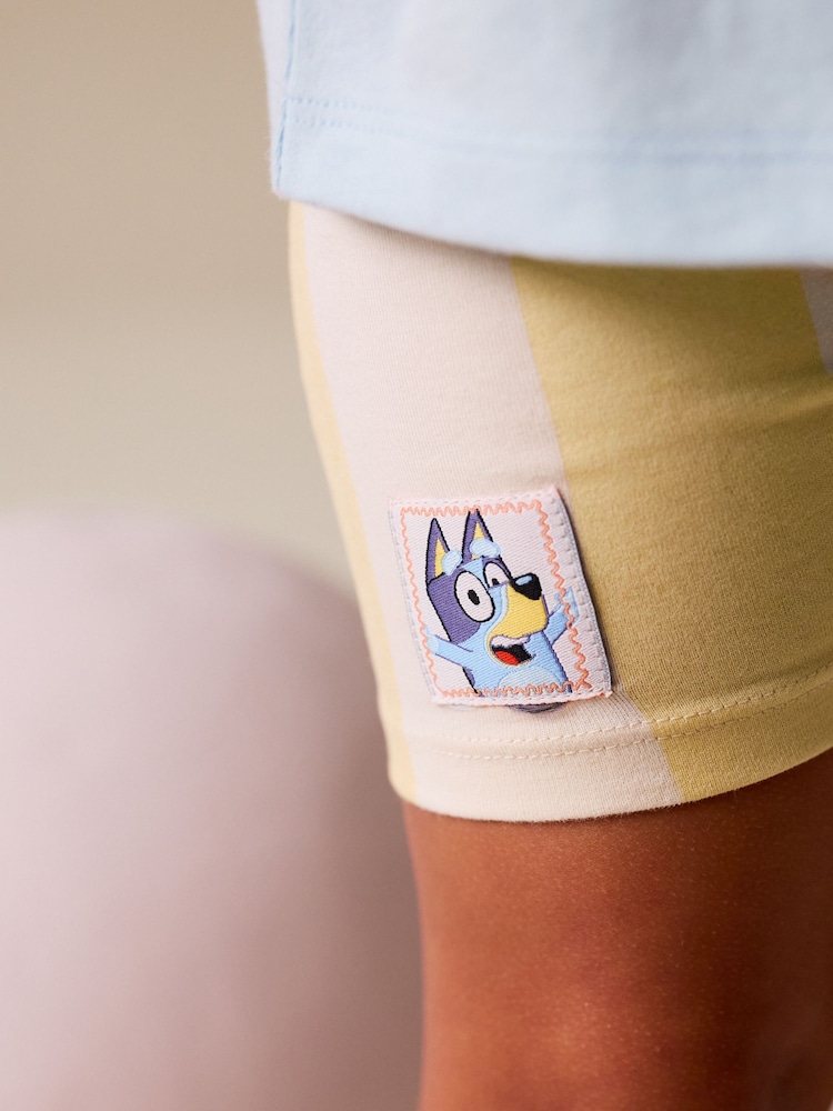 Blue Bluey Short Sleeve Top and Shorts Set (12mths-7yrs) - Image 4 of 4