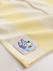 أزرق - طقم من رداء عُلوي بكُم قصير وشورت بتصميم شخصية Bluey (12 أشهر - 7 سنوات) - صورة 8 من 9