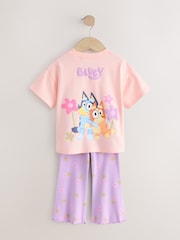 Pink Bluey Short Sleeve T-Shirt and Flare Set (3mths-7yrs) - Image 7 of 9