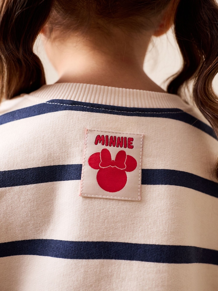 Cream Minnie Mouse Sweatshirt (3mths-7yrs) - Image 4 of 4