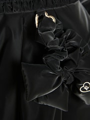 River Island Black Girls Skirt Padded Coat - Image 4 of 4
