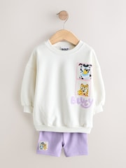 Cream - Bluey Shorts Set (12mths-7yrs) - Imaginea 6 din 9