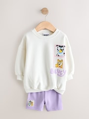 Cream - Bluey Shorts Set (12mths-7yrs) - Imaginea 7 din 9