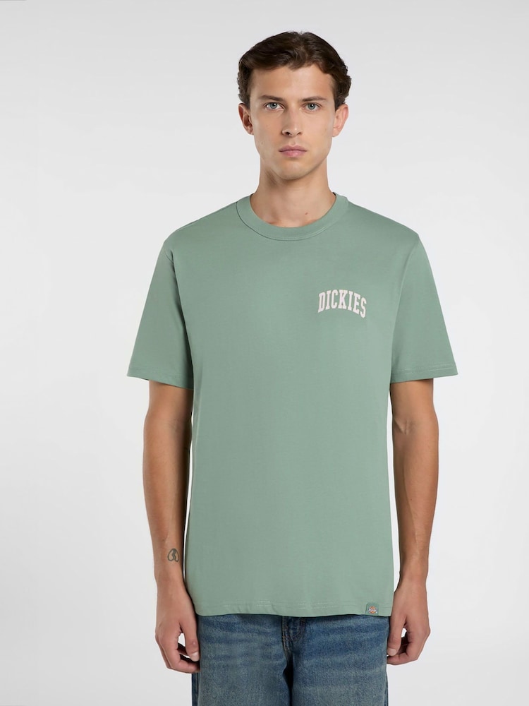 Dickies Green Aitkin Chest T-Shirt - Image 1 of 8