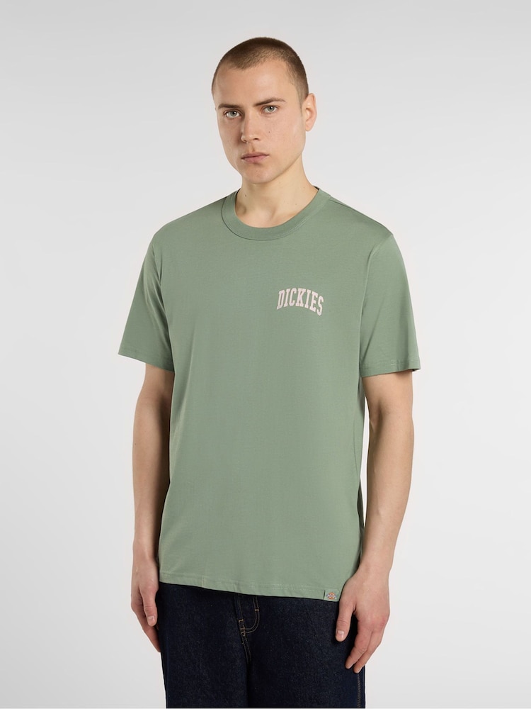 Dickies Green Aitkin Chest T-Shirt - Image 2 of 8
