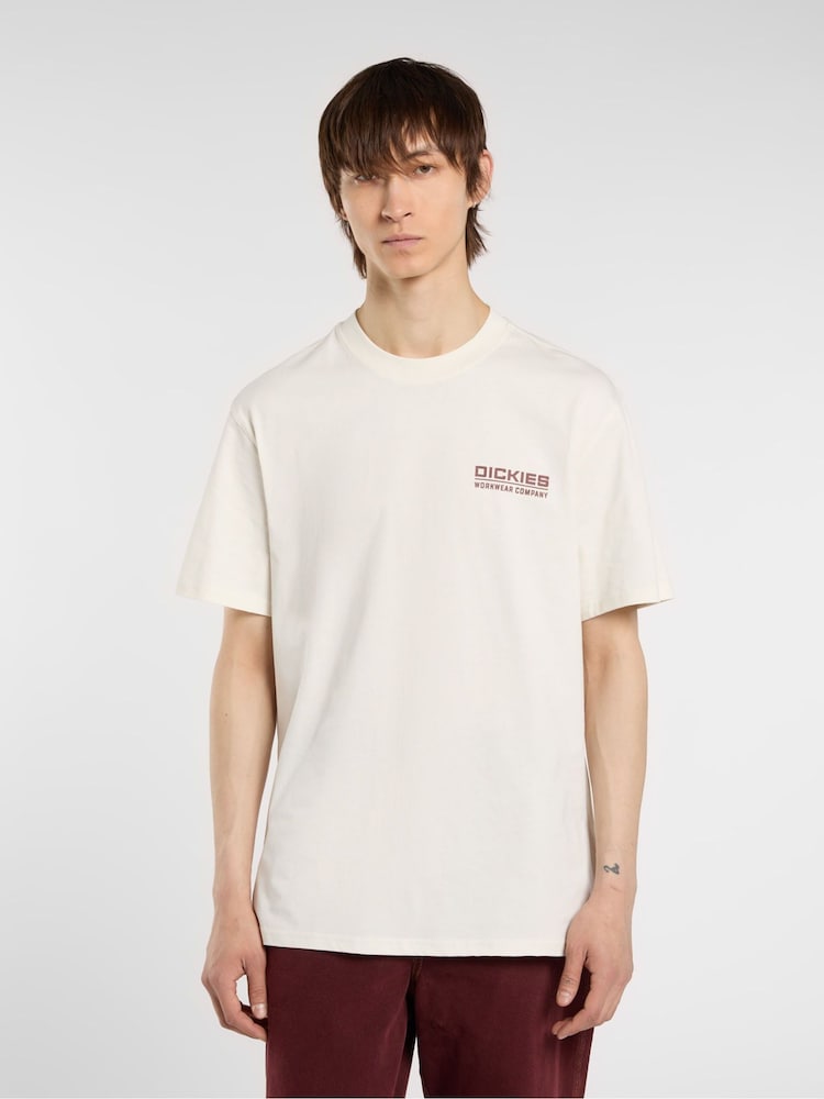 Dickies Cream Bolivar T-Shirt - Image 1 of 8