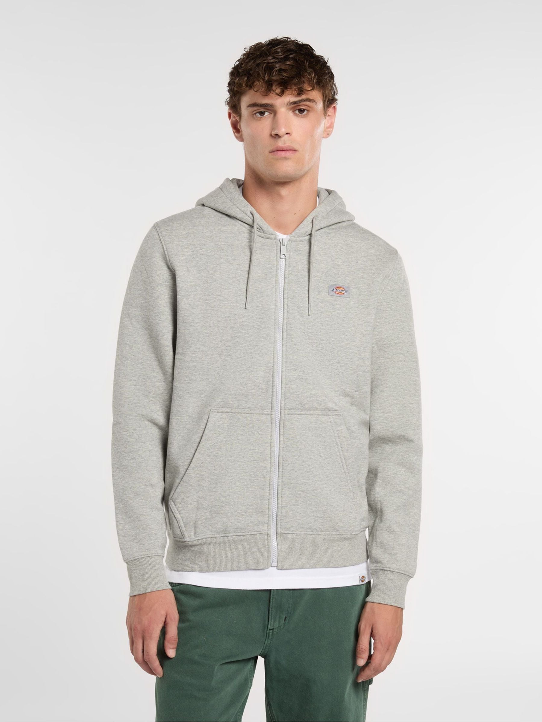 トップス 6(ROKU) WHO SWT ZIP PK GREY Buy Dickies Grey Oakport Zip Sweatshirt from Next USA