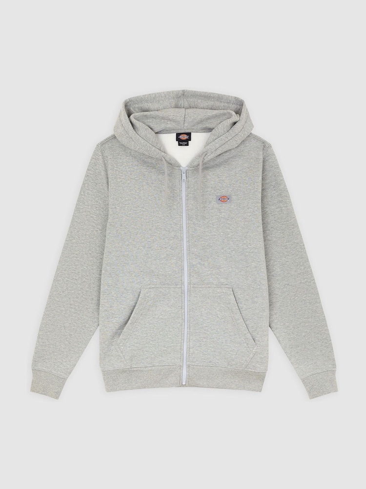 Buy Dickies Grey Oakport Zip Sweatshirt from Next Indonesia