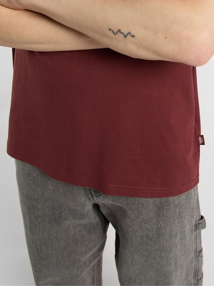 Dickies Red Luray Pocket T-Shirt - Image 5 of 5