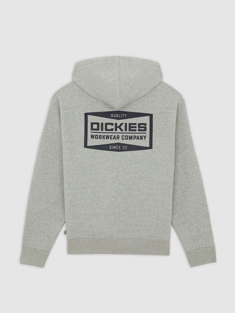 Dickies Grey Bolivar Hoodie - Image 9 of 9 Dickies Grey Bolivar Hoodie - Image 9 of 9