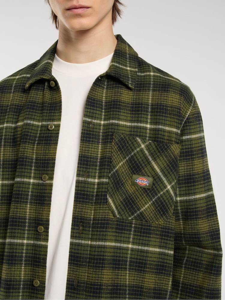 Dickies Green Forest Check Shirt - Image 4 of 4