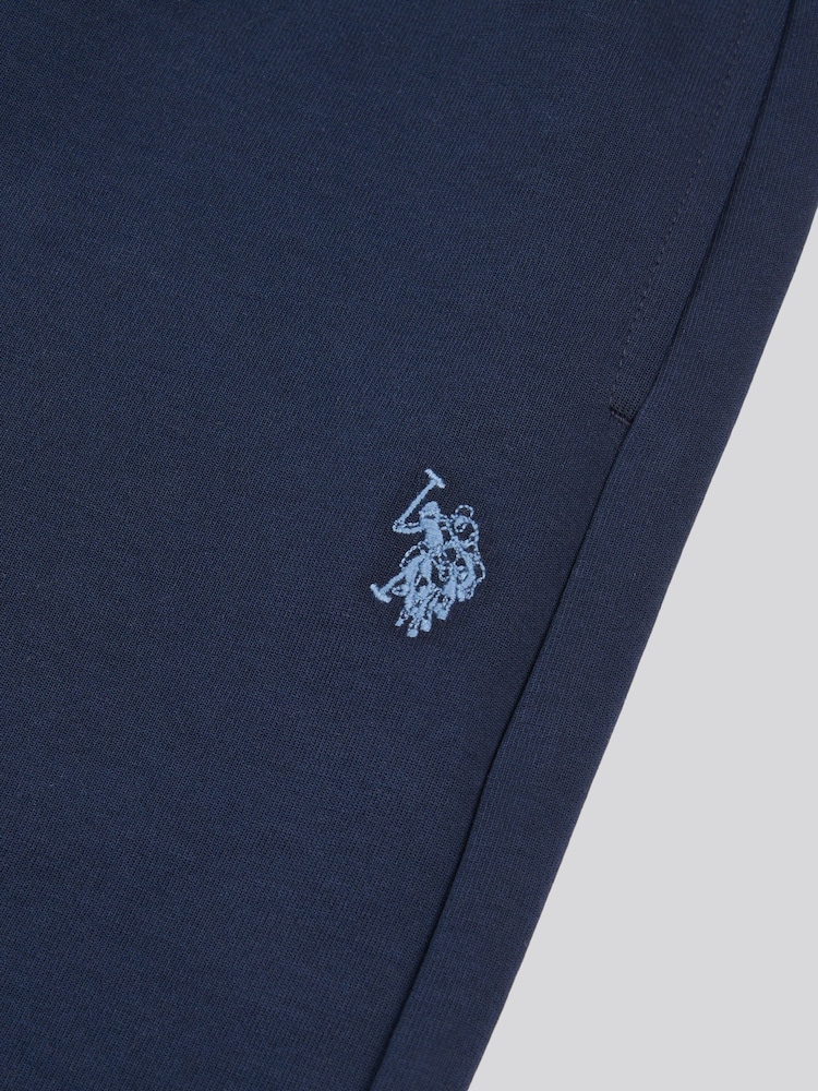 U.S. Polo Assn Blue Mens Smart Interlock Shorts - Image 7 of 7