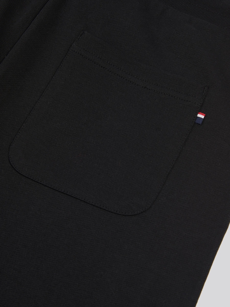 U.S. Polo Assn. Black Mens Elasticated Cuff Loopback Joggers - Image 9 of 9