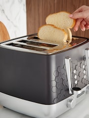 Morphy Richards Black Cassini 4 Slice Toaster - Image 2 of 4