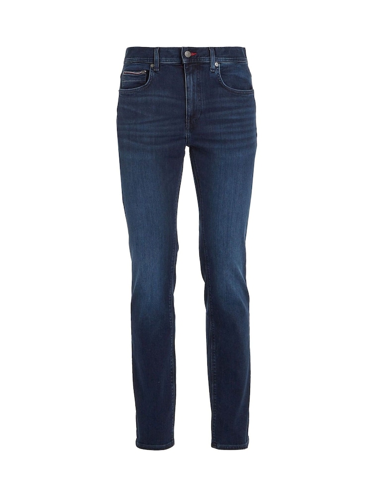 Tommy Hilfiger Blue Slim Bleecker Faded Jeans - Image 1 of 5