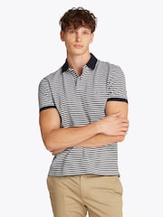 Tommy Hilfiger Blue Regular Fit Polo Shirt - Image 1 of 9