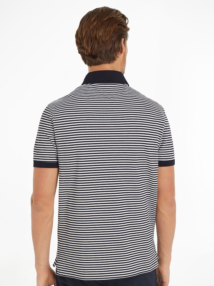 Tommy Hilfiger Blue Regular Fit Polo Shirt - Image 2 of 9