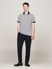 Tommy Hilfiger Blue Regular Fit Polo Shirt - Image 5 of 9